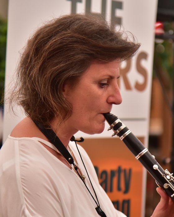 Marion mit Klarinette